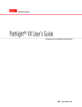 Quantum Pathlight VX User's Guide
