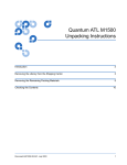 Quantum M1800 Instruction Manual