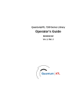 Quantum 7100 Operator's Guide