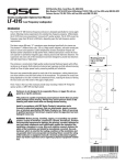 QSC LF-4315 User's Manual