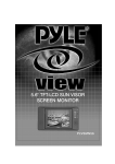 PYLE Audio PLVSMN56 User's Manual