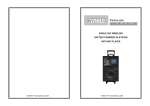 PYLE Audio PWMA820 User's Manual