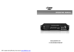 PYLE Audio PRO P1001AT User's Manual