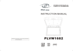 PYLE Audio PLVW1682 User's Manual