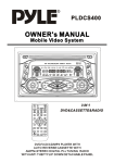 PYLE Audio PLDCS400 User's Manual