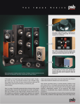 PSB Speakers Image Series User's Manual