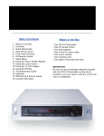 PS Audio PCA-2 User's Manual