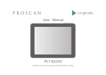ProScan PLT8223-G User's Manual