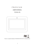 ProScan PLT4311-PL User's Manual