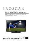 ProScan PLDED3996A-C2 User's Manual