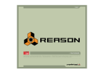 Propellerhead Reason - 2.0 - Key Commands User Guide