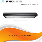 Proline PLFW582 User's Manual