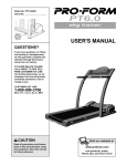 ProForm PFTL69502) User's Manual