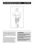 ProForm (No.PFMC88820) User's Manual