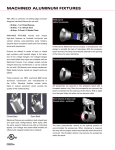 Profile Machined Aluminum Fixtures User's Manual