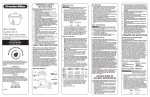 Proctor-Silex Rice Cooker 840180202 User's Manual