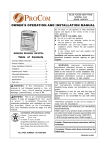 Procom MN060HBA User's Manual