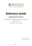 Prestashop - 1.4 Reference Guide