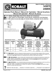 Powermate VPK1581768 Parts list