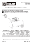 Powermate VPK1381509 Parts list