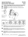 Powermate VPF1080318 Parts list