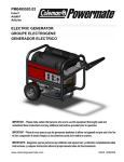Powermate PM0495503 User's Manual