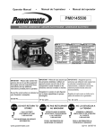 Powermate PM0145500 User's Manual