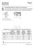 Powermate PLA4708065 Parts list