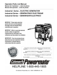 Powermate PC0610023 User's Manual