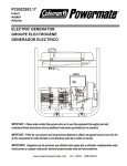 Powermate PC0523202.17 User's Manual