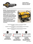 Powermate PC0102300 User's Manual