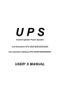 Powercom 425AP User's Manual