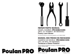 Poulan Saw PR160N21CHC User's Manual