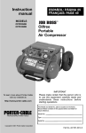 Porter-Cable CFFC350B User's Manual