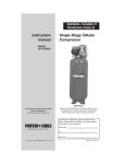 Porter-Cable CPLC7060V User's Manual