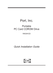 PORT NW24XCD User's Manual