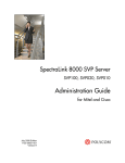 Polycom SpectraLink 1725-36031-001 User's Manual