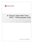 Polycom Home Theater Server VMC 1000 User's Manual