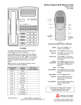 Polycom Fujitsu F9600 User's Manual