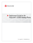 Polycom CX300 User's Manual