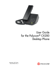 Polycom CX200 User's Manual