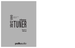 Polk Audio XRt12 User's Manual