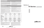 Polk Audio R50 User's Manual