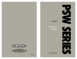 Polk Audio PSW650 User's Manual