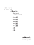 Polk Audio AM4095-A User's Manual