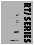 Polk Audio CSi User's Manual