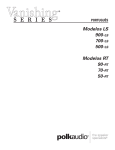 Polk Audio 500-ls Owner's Manual