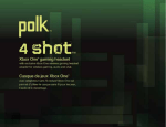 Polk Audio 4 Shot Xbox Mounting Templates
