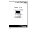 Polaroid PDV-0750 User's Manual