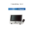 Polaroid PDM-2727 User's Manual
